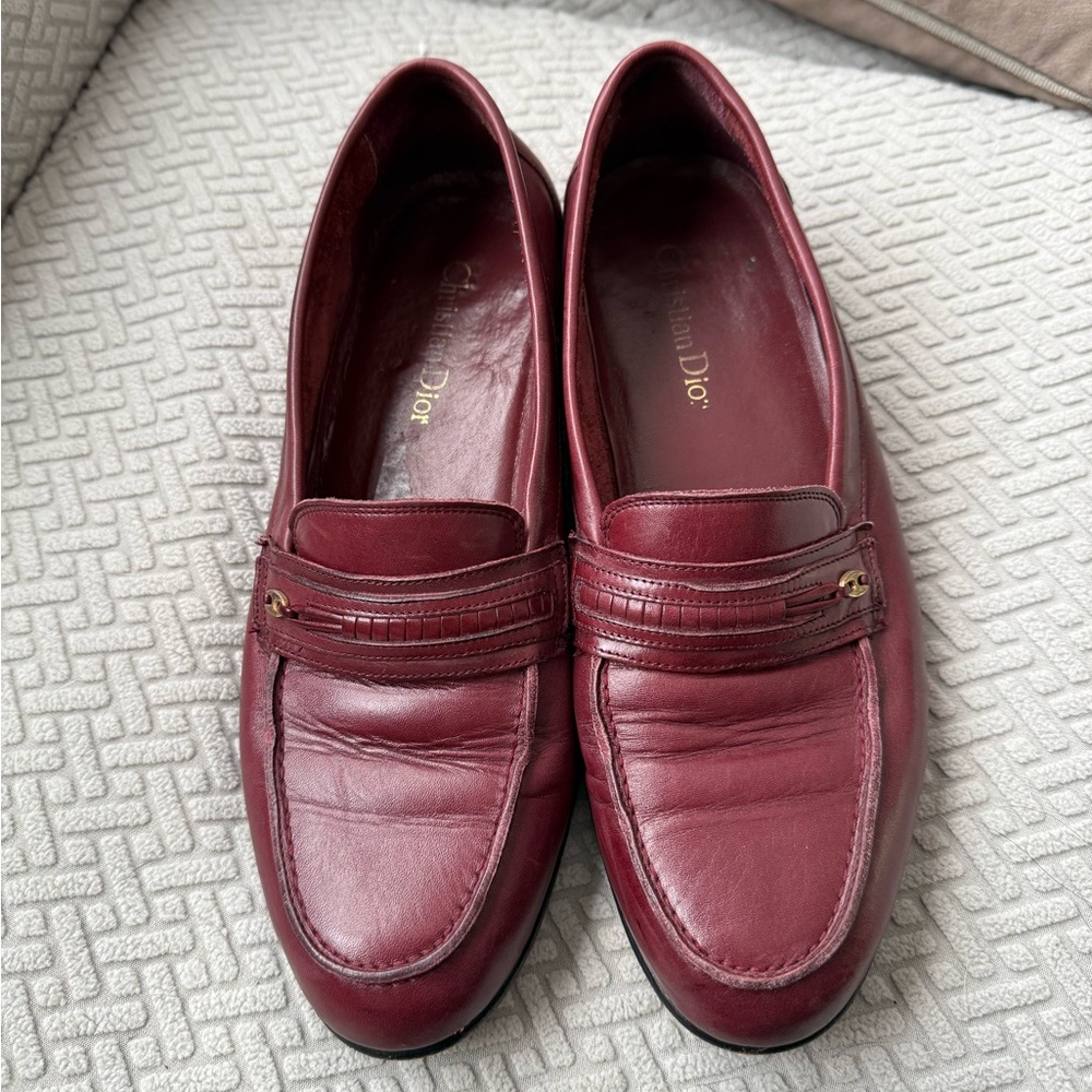 Vintage Christian Dior Loafers size 7 - 8